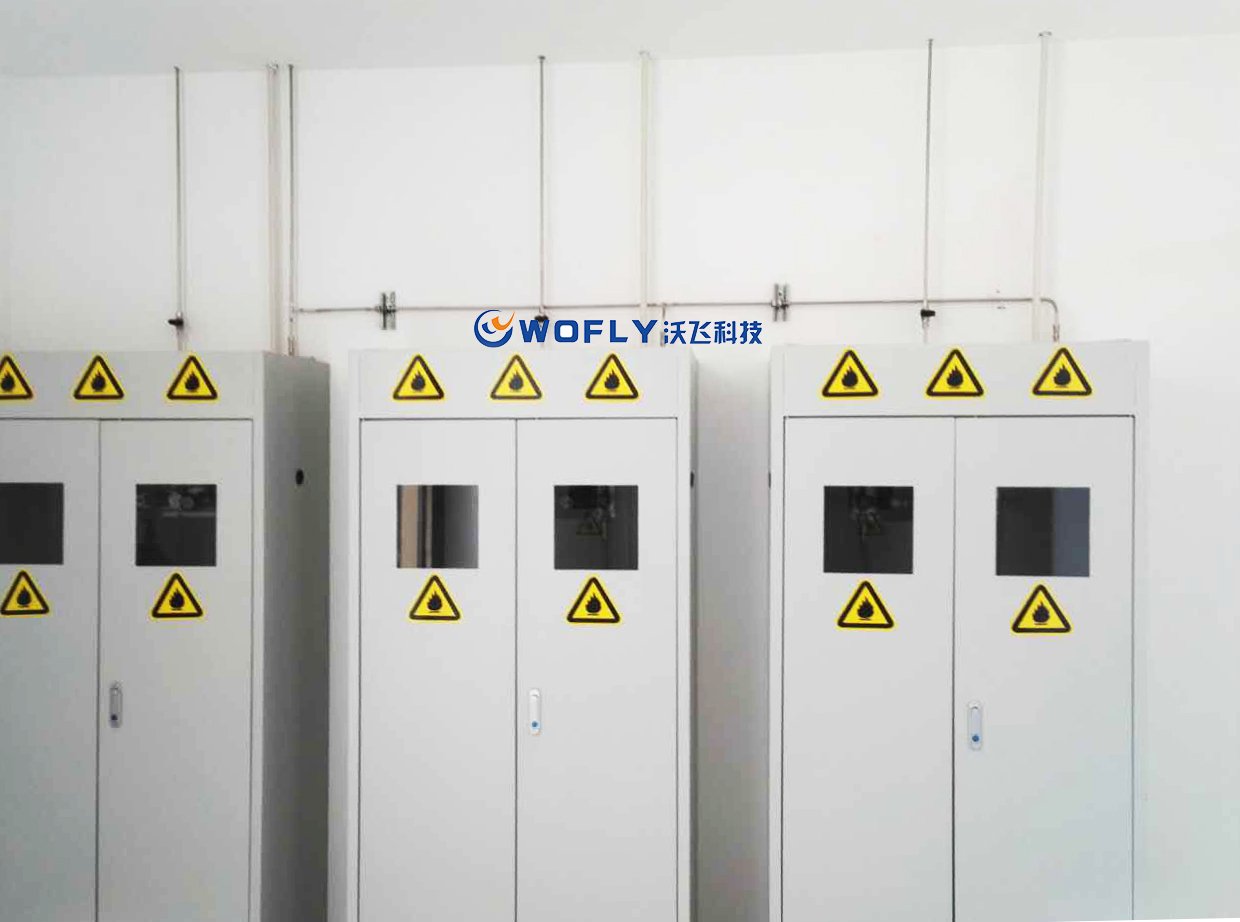 實驗室集中供氣氣瓶間